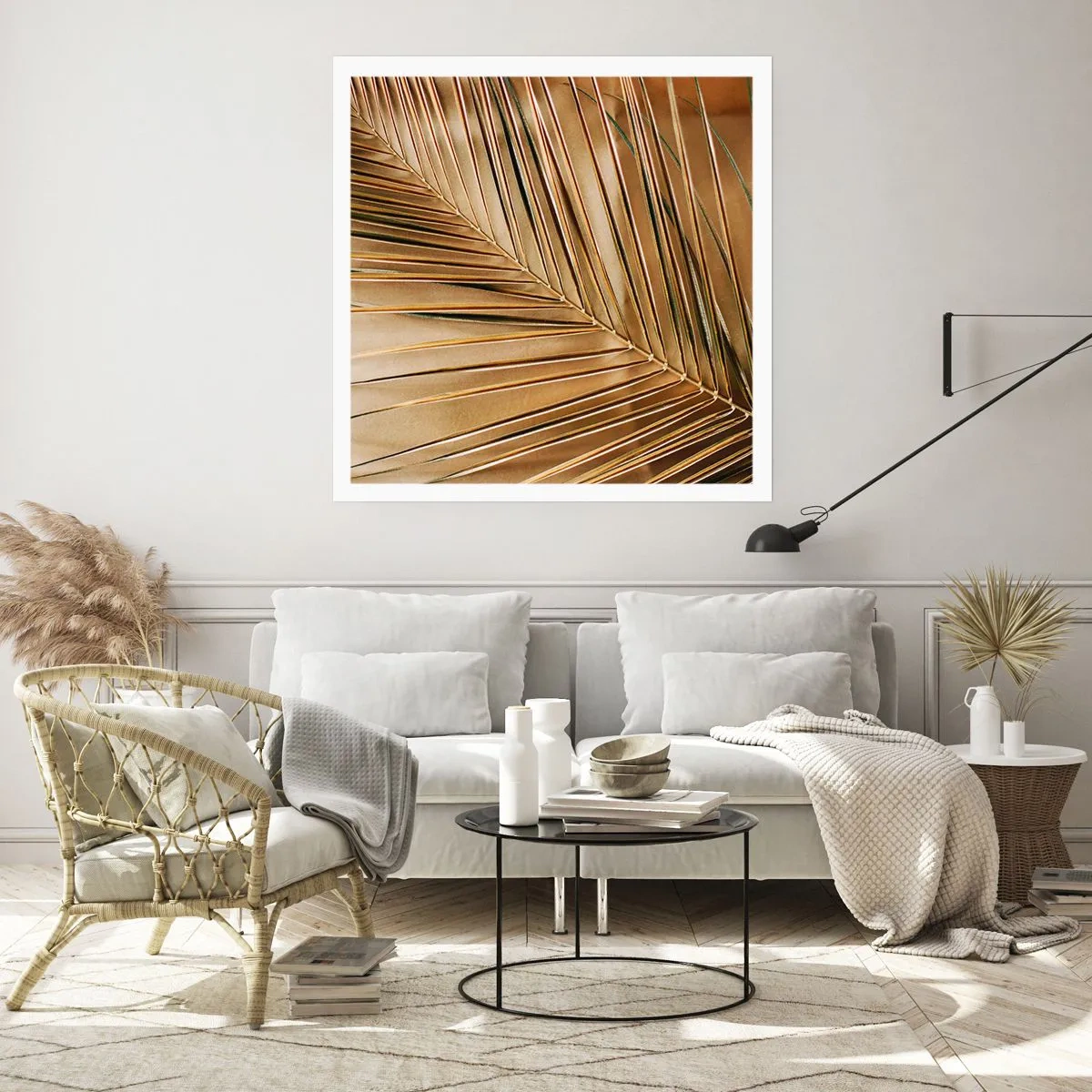 Poster - Natürliche Kolonnade - 40x40 cm