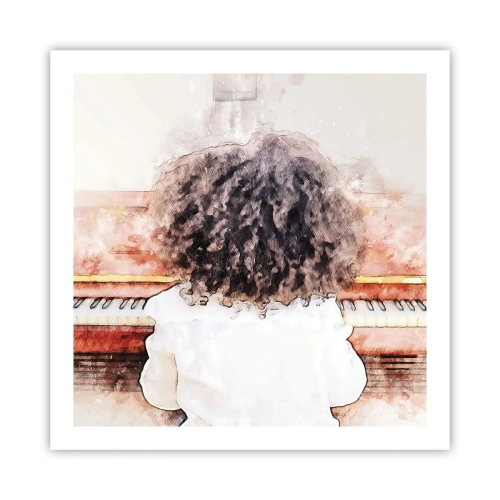 Poster - In der neuen Welt - 60x60 cm