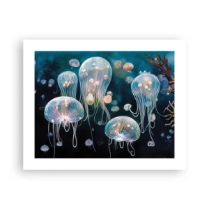 Poster - Unterwasserball - 50x40 cm