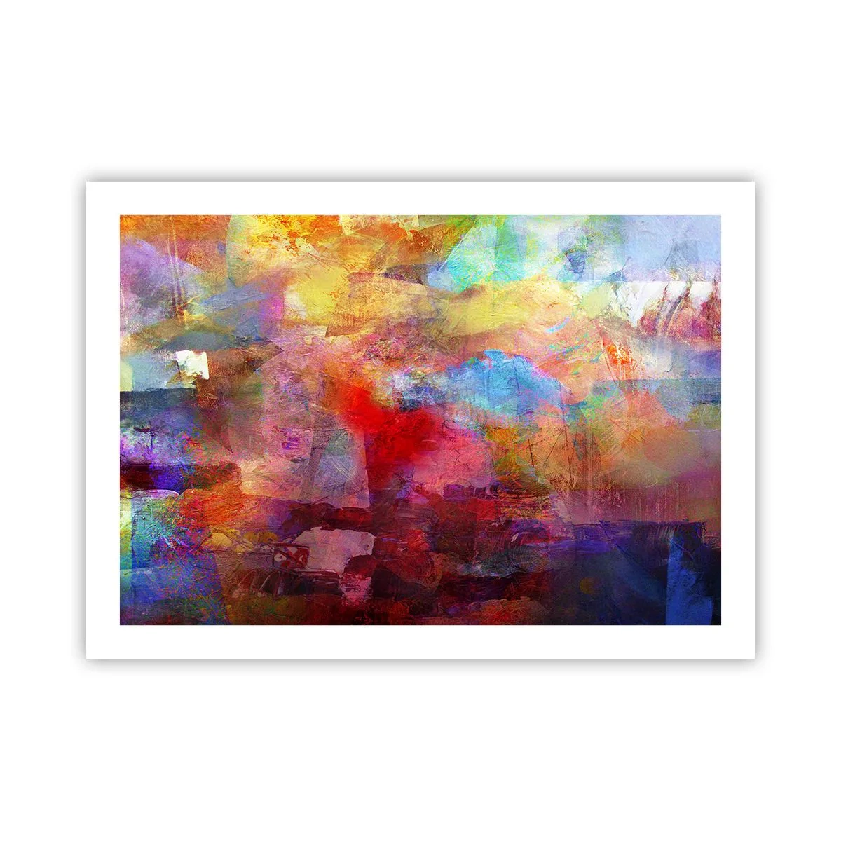 Poster - Schau in den Regenbogen - 70x50 cm