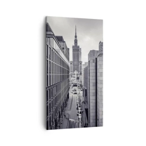 Bild auf Leinwand - Leinwandbild - Warschauer Tal - 45x80 cm