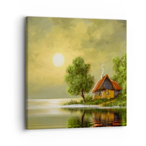 Bild auf Leinwand - Leinwandbild - Schön, wie ein Bild - 30x30 cm