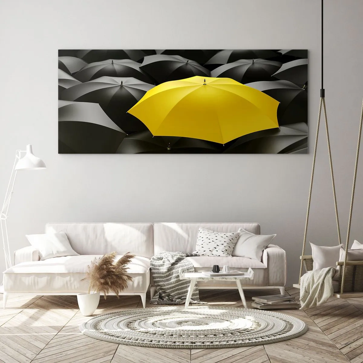 Glasbild - Bild auf glas - Auf Wiedersehen Trauer - 100x40 cm