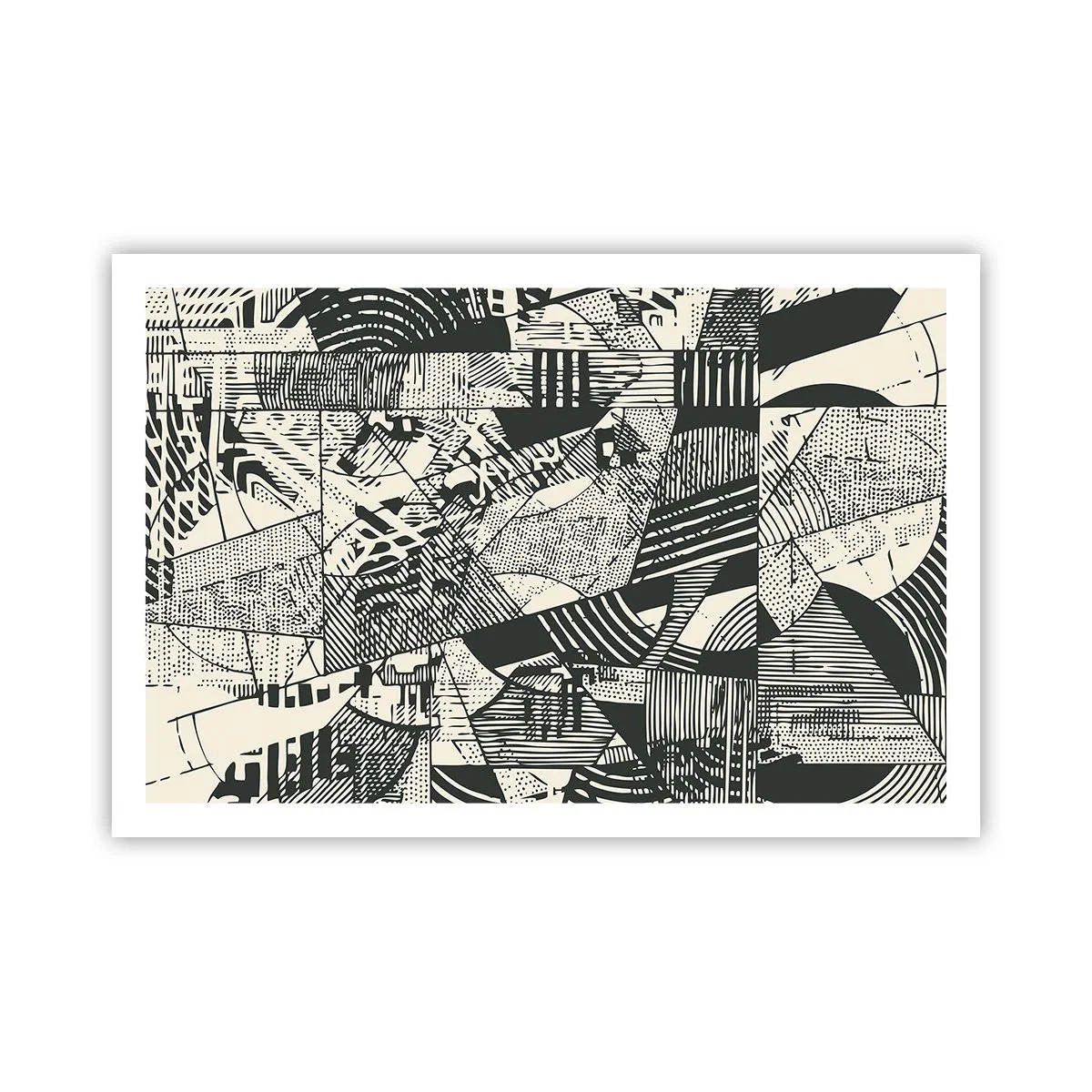 Poster - Die Dynamik der Gegenwart - 91x61 cm