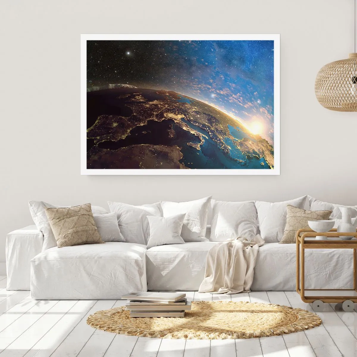 Poster - Schauen wir uns aus der Ferne an - 91x61 cm