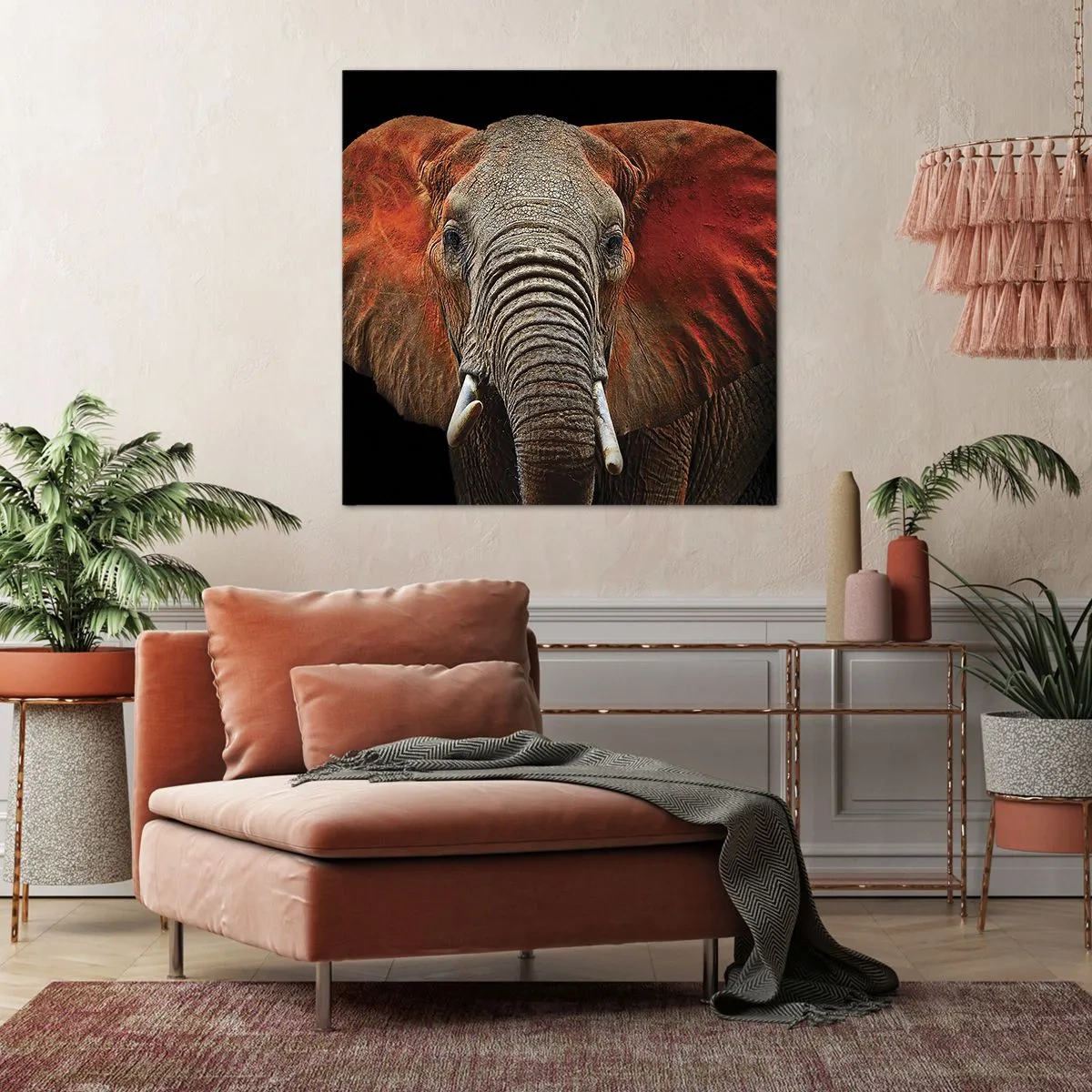 Bild auf Leinwand - Leinwandbild - Ich bin wild und du? - 30x30 cm