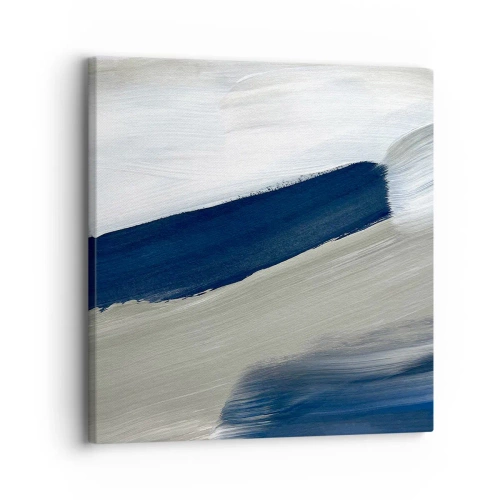 Bild auf Leinwand - Leinwandbild - Begegnung mit dem Weißsein - 30x30 cm