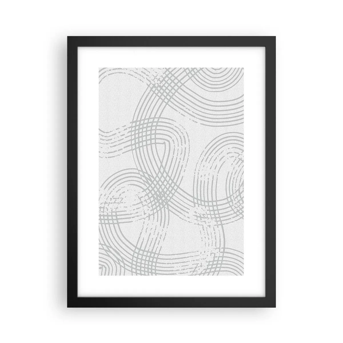 Poster in einem schwarzem Rahmen - Es gibt keinen einfachen Weg - 30x40 cm