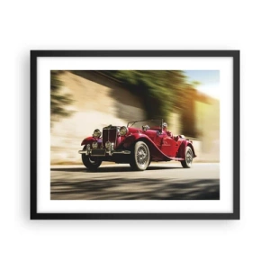 Poster in einem schwarzem Rahmen - Schöner als Nike von Samothrake - 50x40 cm