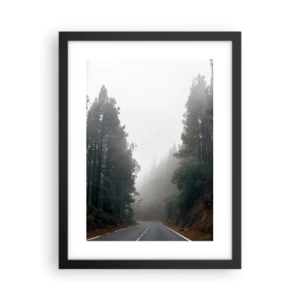 Poster in einem schwarzem Rahmen - Eine Geschichte von einem magischen Wald - 30x40 cm