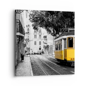 Bild auf Leinwand - Leinwandbild - Und Fado im Hintergrund - 30x30 cm