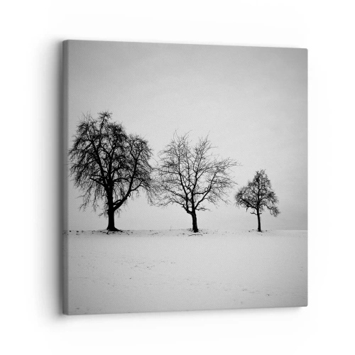 Bild auf Leinwand - Leinwandbild - Wovon träumen sie? - 30x30 cm