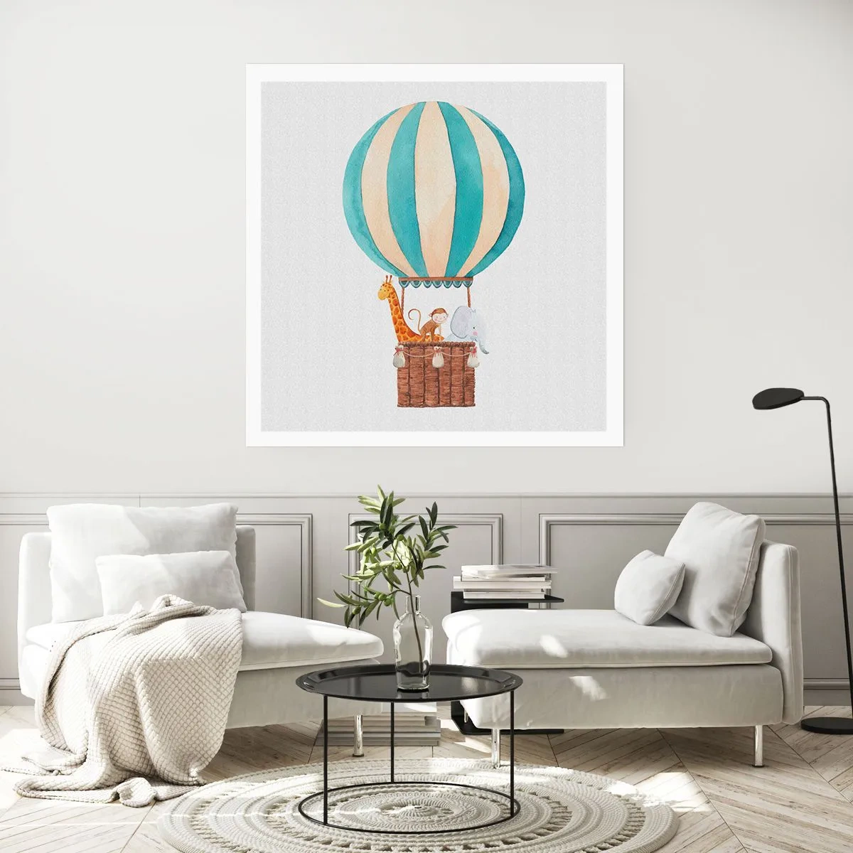 Poster - Fantastische Reise - 30x30 cm