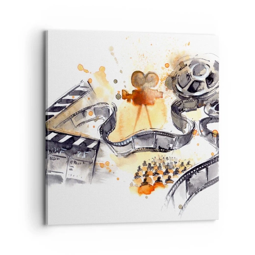 Bild auf Leinwand - Leinwandbild - Im Land der Träume - 70x70 cm