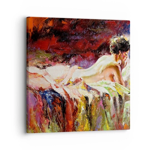 Bild auf Leinwand - Leinwandbild - Venus in Gedanken - 30x30 cm