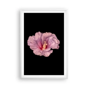 Poster in einem weißen Rahmen - Direkt ins Herz - 61x91 cm