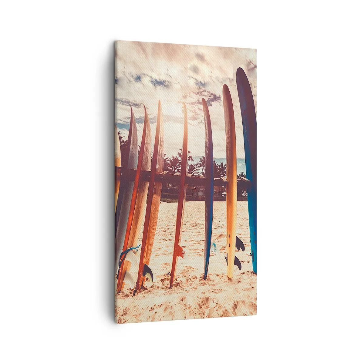 Bild auf Leinwand - Leinwandbild - Gute Nacht bis morgen - 45x80 cm