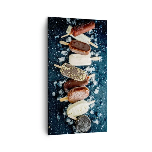 Bild auf Leinwand - Leinwandbild - Geschmack des heißen Sommers - 45x80 cm