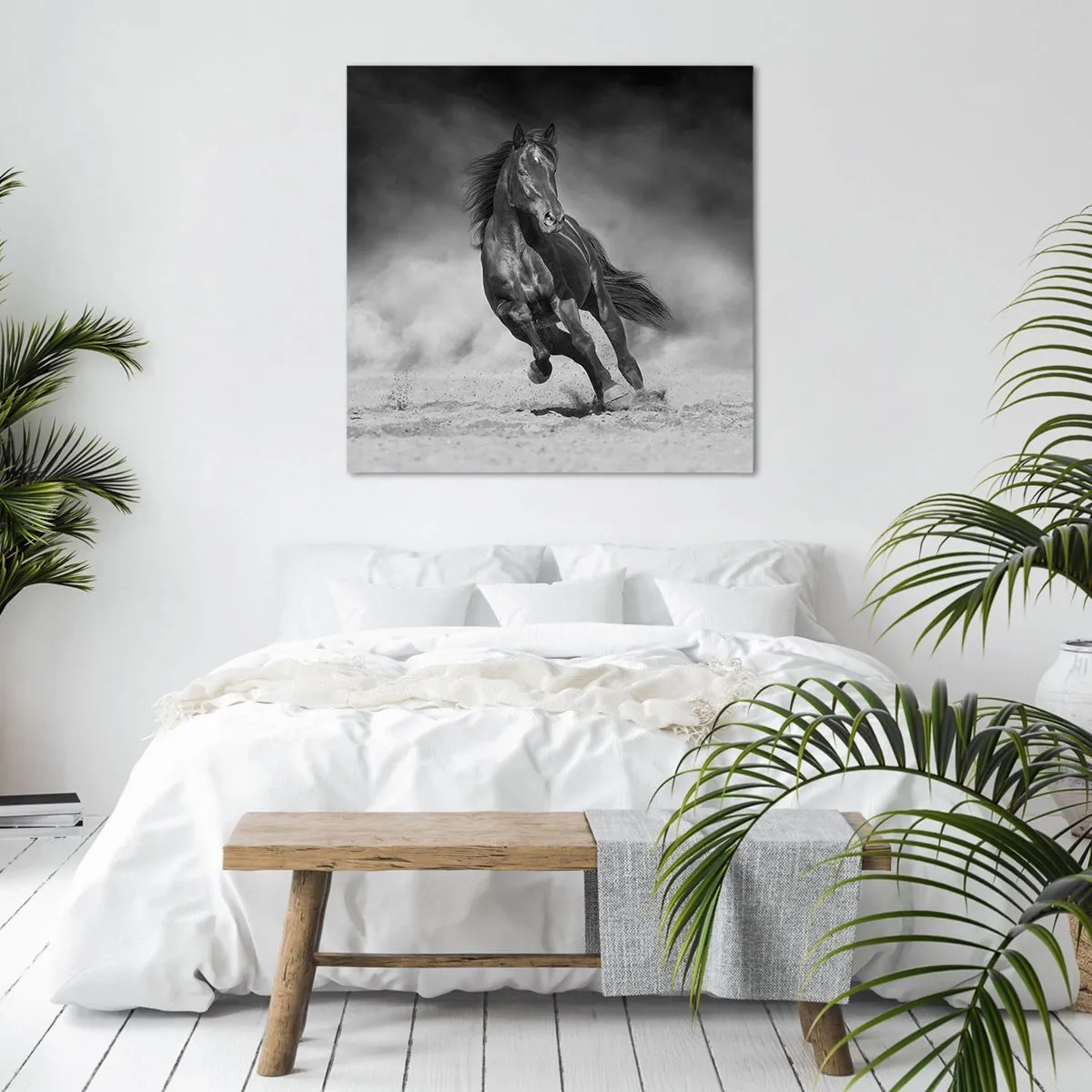 Bild auf Leinwand - Leinwandbild - Würdig des Emirs selbst - 70x70 cm