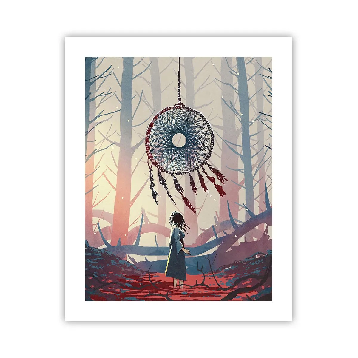 Poster - Geheimes Glücksritual - 40x50 cm