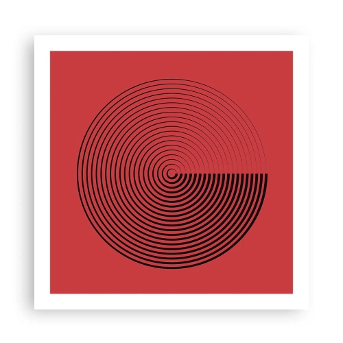 Poster - Kreisbewegung - 60x60 cm
