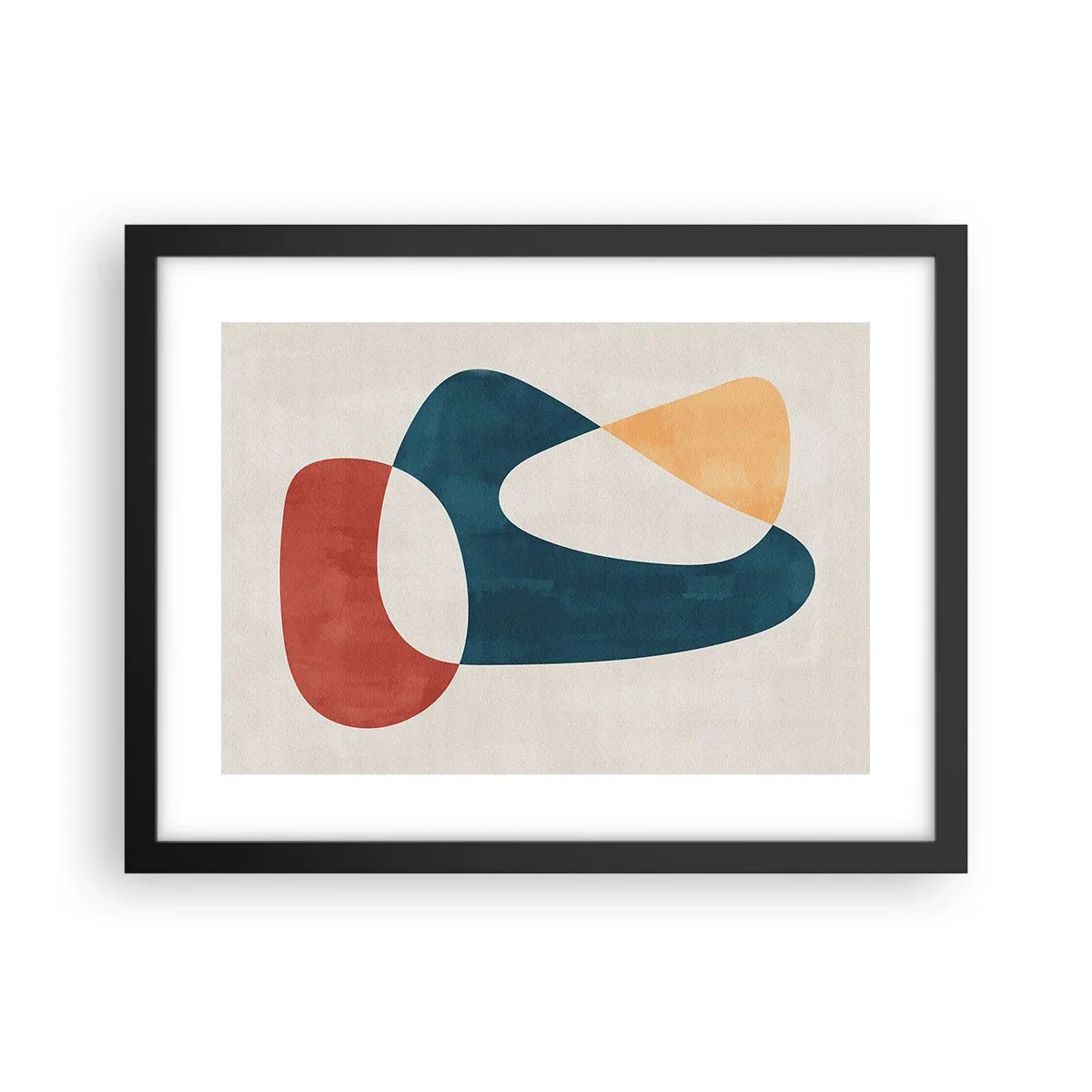 Poster in einem schwarzem Rahmen - Einflüsse und Metamorphosen - 40x30 cm