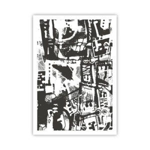 Poster - Ordnung oder Chaos? - 70x100 cm