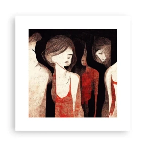 Poster - Madonnen der Dunkelheit - 30x30 cm