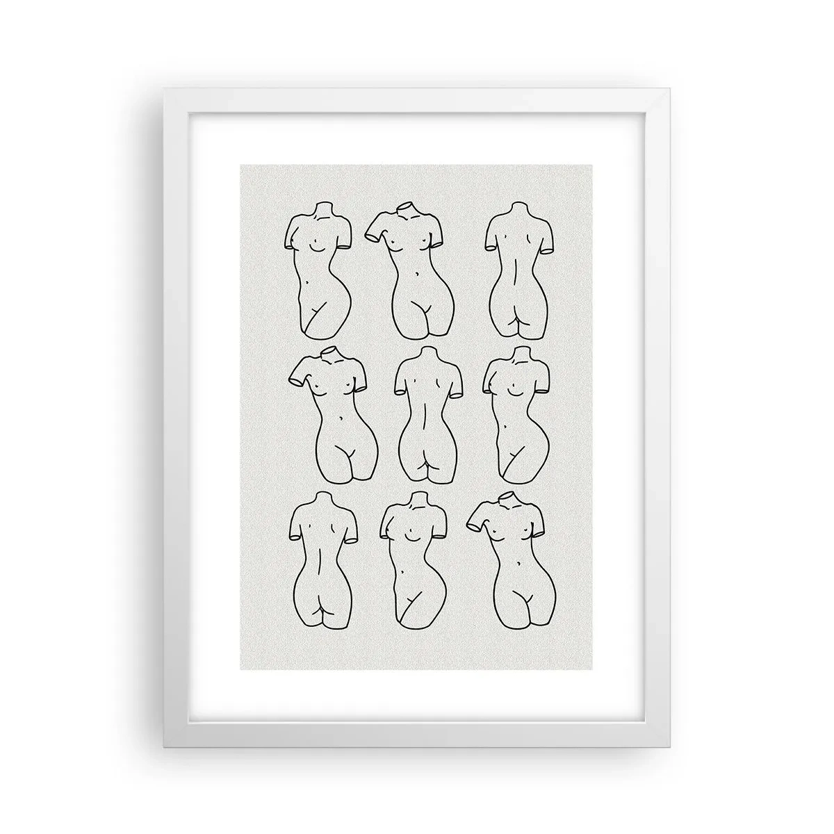 Poster in einem weißen Rahmen - Nur Venus - 30x40 cm