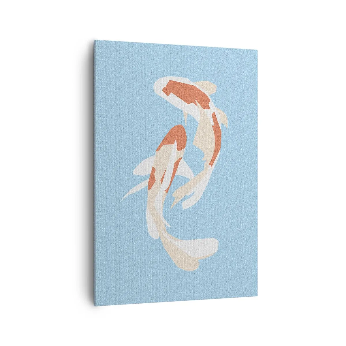 Bild auf Leinwand - Leinwandbild - Spontanes Synchronschwimmen - 70x100 cm