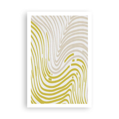 Poster - Komposition mit sanfter Biegung - 61x91 cm