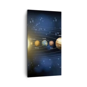 Bild auf Leinwand - Leinwandbild - Einer von zehn - 45x80 cm