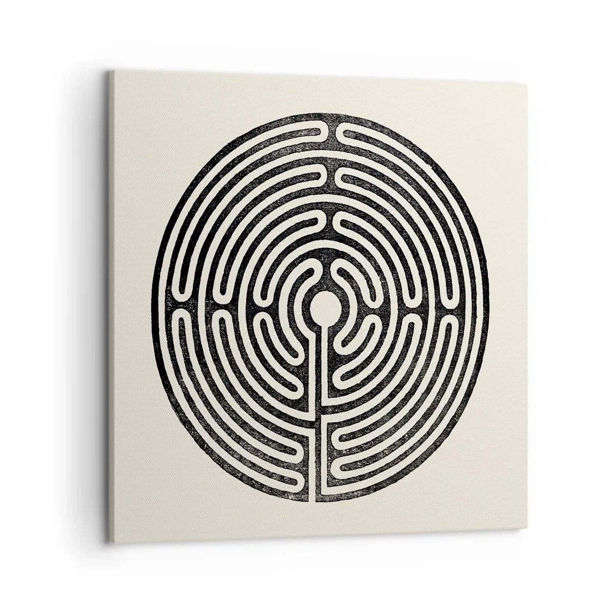 Bild auf Leinwand - Leinwandbild - Geheimnisvolle Ordnung - 50x50 cm