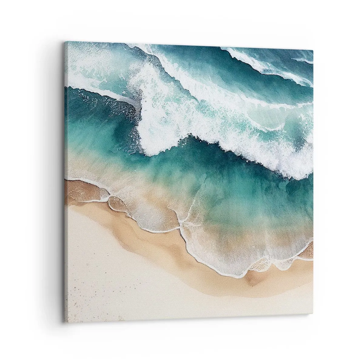 Bild auf Leinwand - Leinwandbild - Das ewige Treffen - 50x50 cm