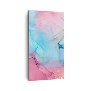 Bild auf Leinwand - Leinwandbild - Begegnung und Durchdringung - 45x80 cm