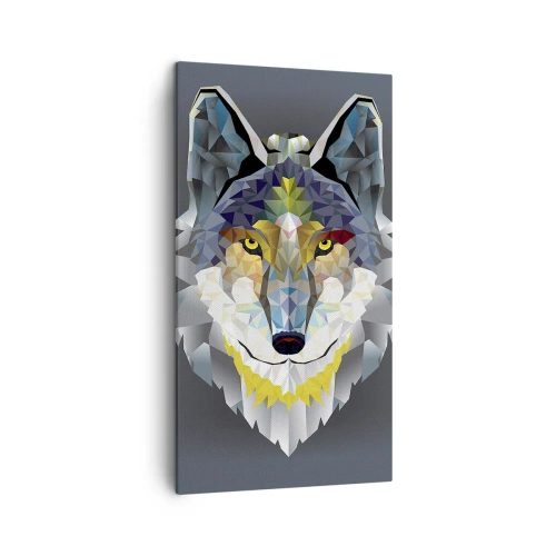 Bild auf Leinwand - Leinwandbild - Vom Teufel sprechen - 45x80 cm