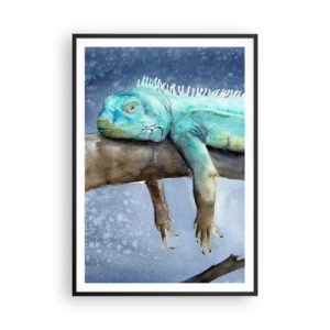 Poster in einem schwarzem Rahmen - Es ist gut! - 70x100 cm