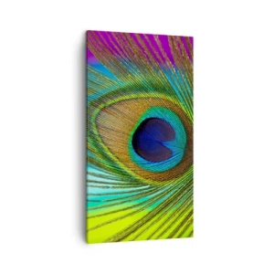 Bild auf Leinwand - Leinwandbild - Auge in Auge - 45x80 cm