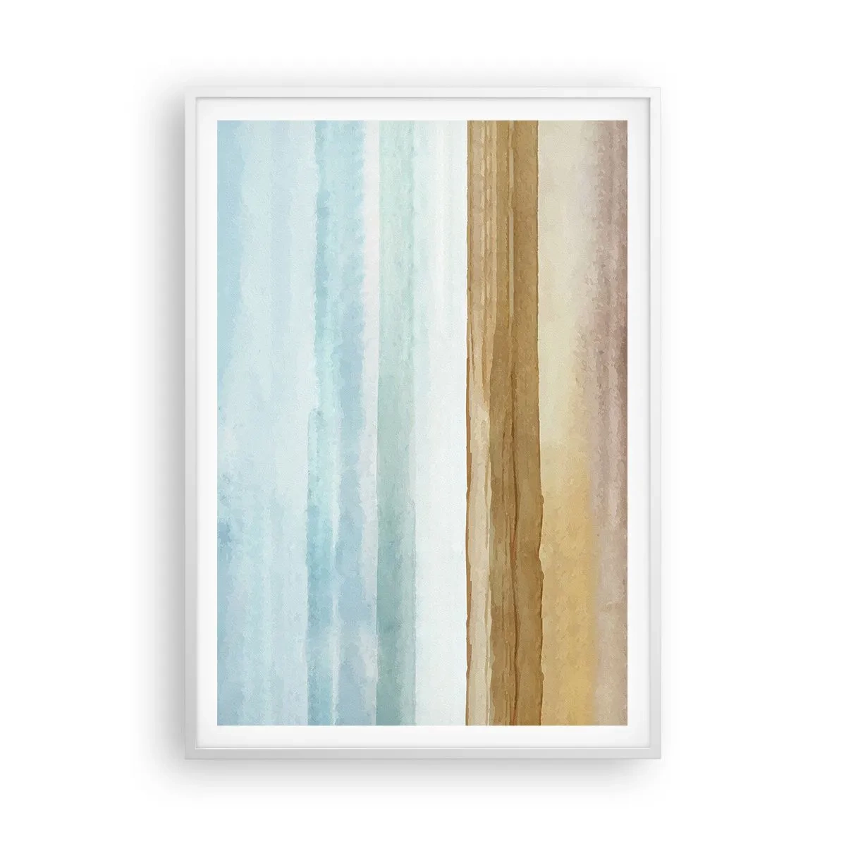 Poster in einem weißen Rahmen - Trost - 70x100 cm