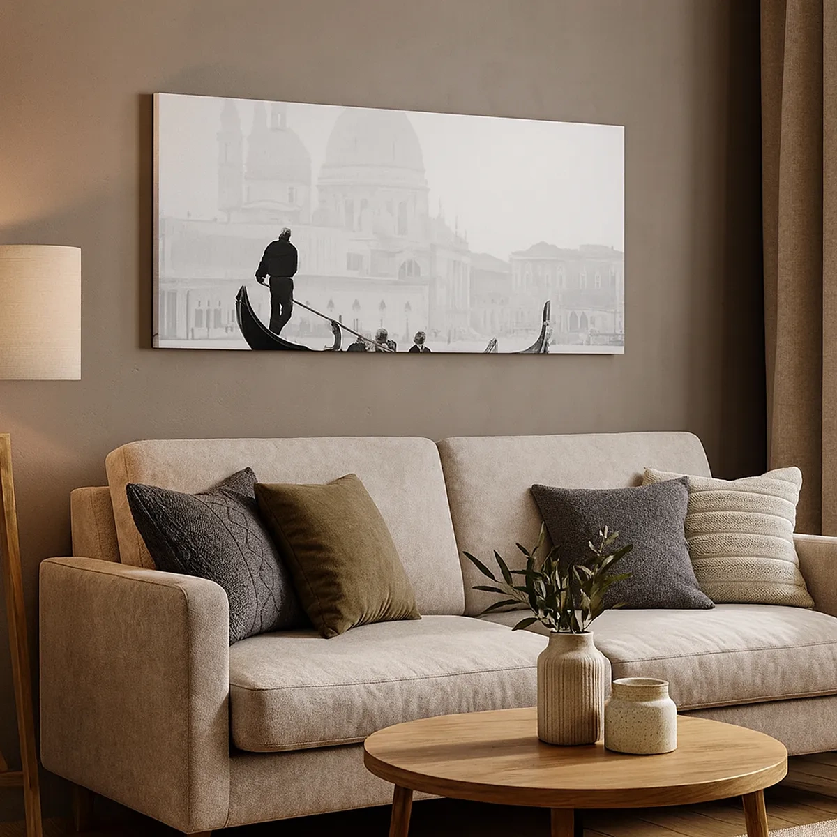 Bild auf Leinwand - Leinwandbild - Reise zu den Quellen der Schönheit - 30x30 cm