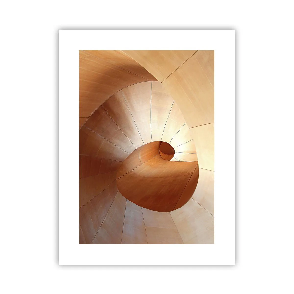 Poster - Architektonische Serpentine - 30x40 cm