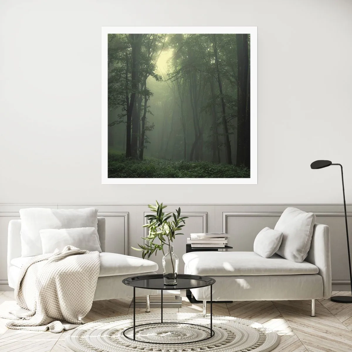 Poster - Bevor er aufwacht - 40x40 cm