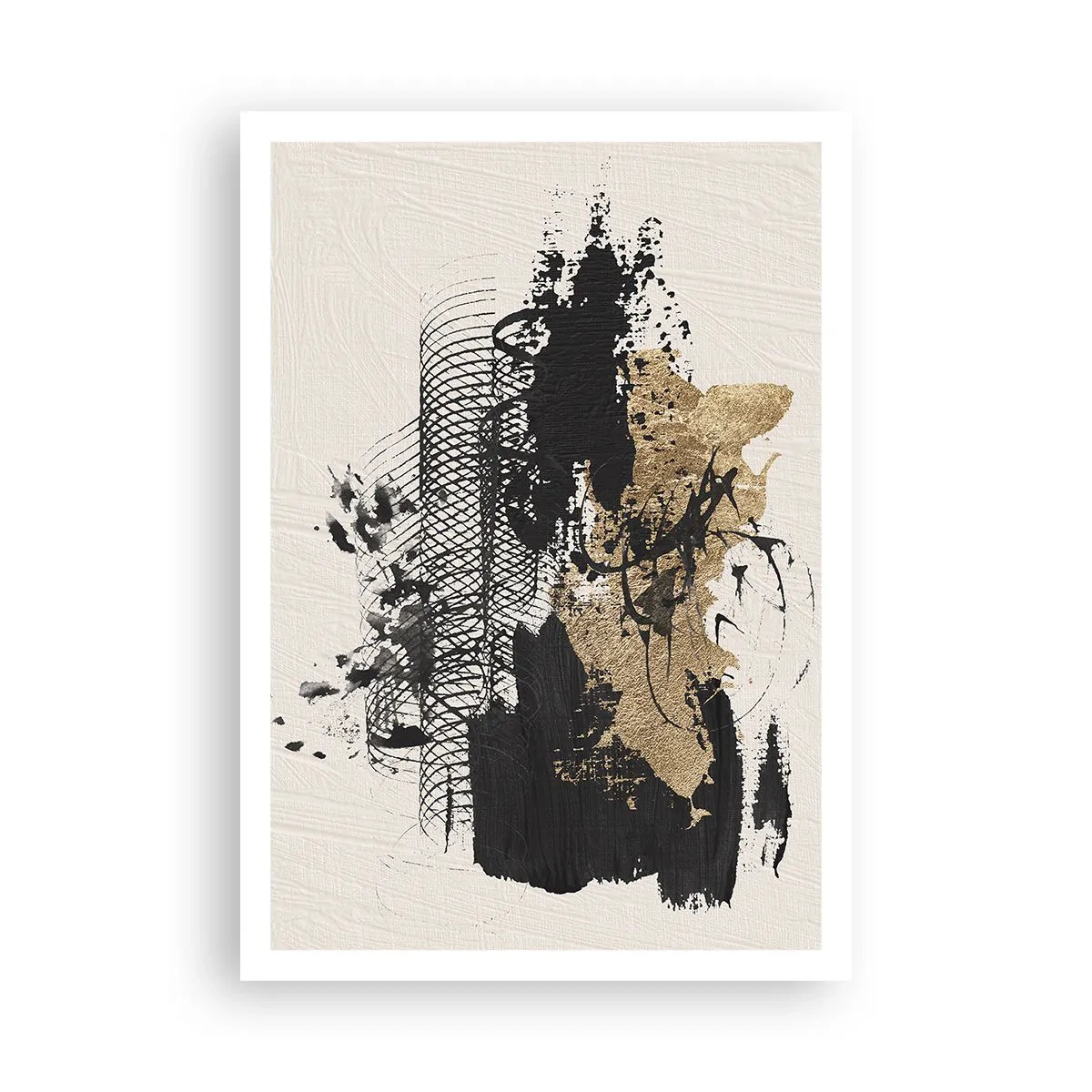 Poster - Komposition mit Leidenschaft - 70x100 cm