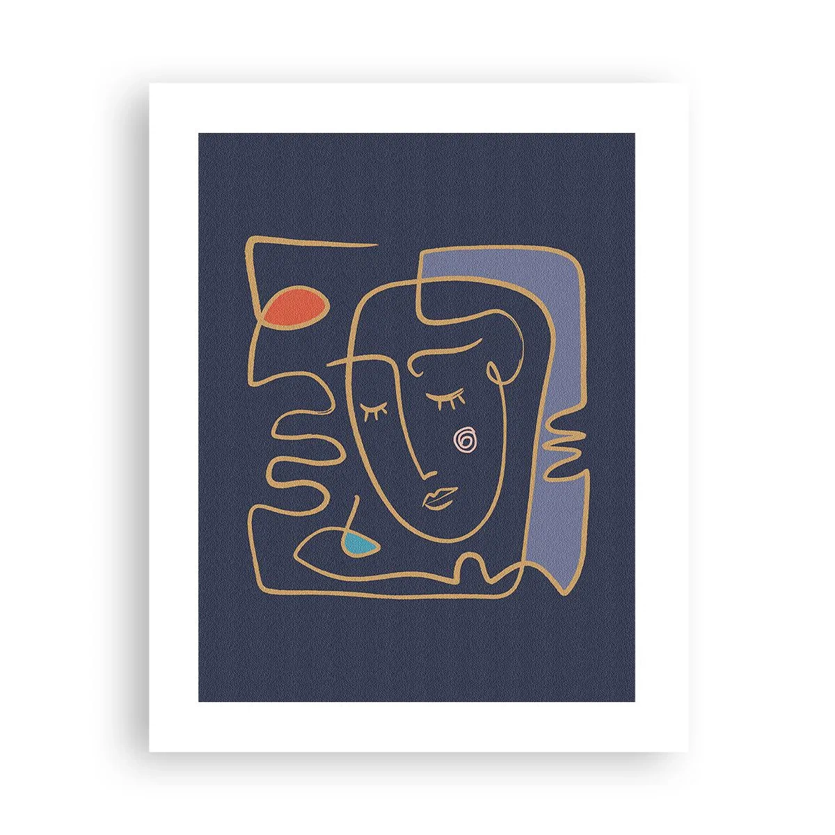 Poster - In Gedanken - 40x50 cm