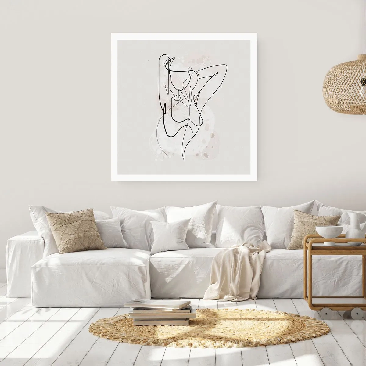 Poster - Die Kunst der Verführung - 30x30 cm