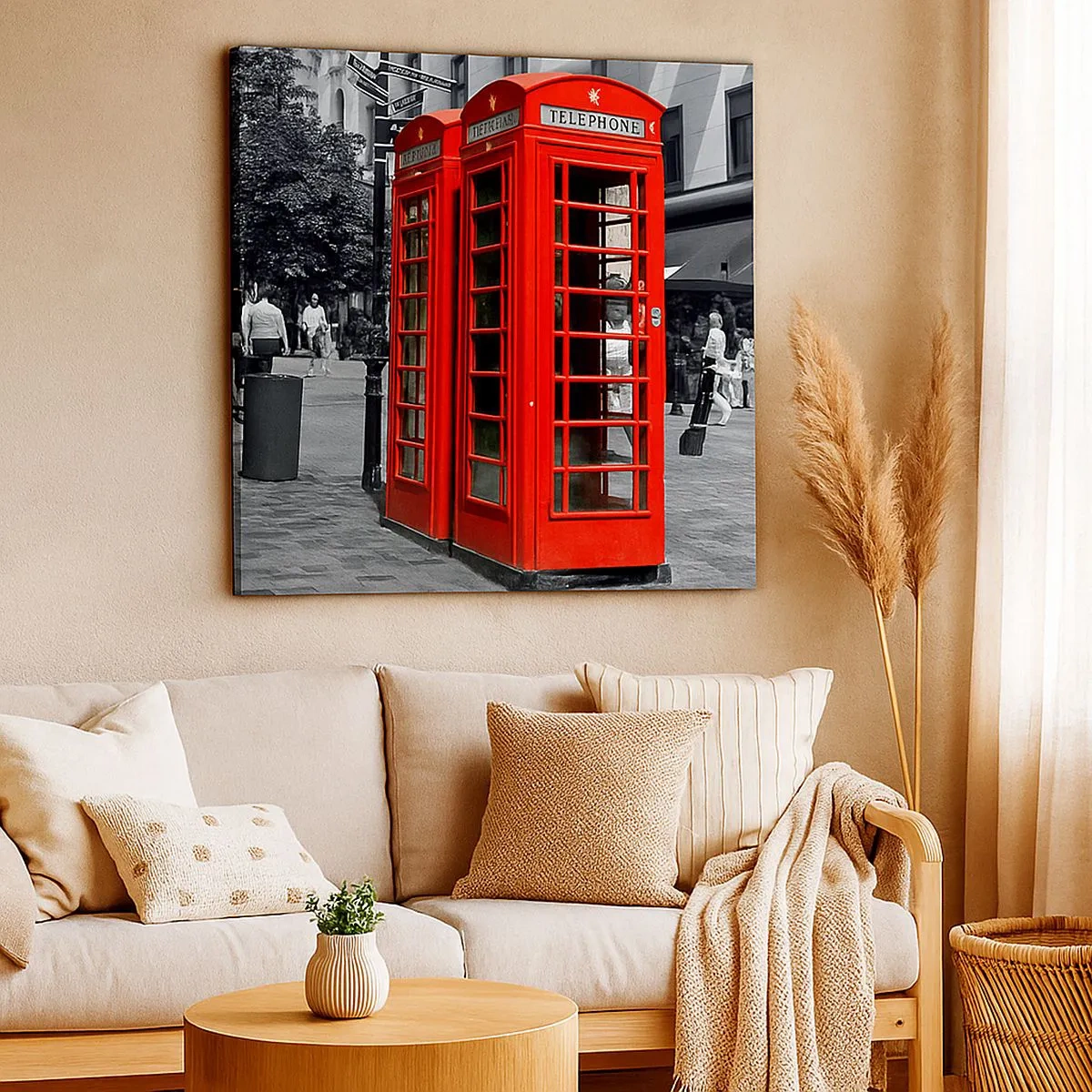 Bild auf Leinwand - Leinwandbild - , - 30x30 cm