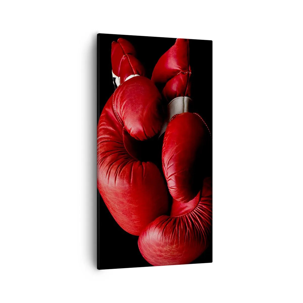 Bild auf Leinwand - Leinwandbild - Die Emotionen des Kampfes liegen hinter uns - 55x100 cm