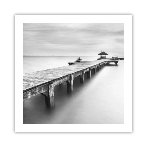 Poster - In die Ferne - 50x50 cm