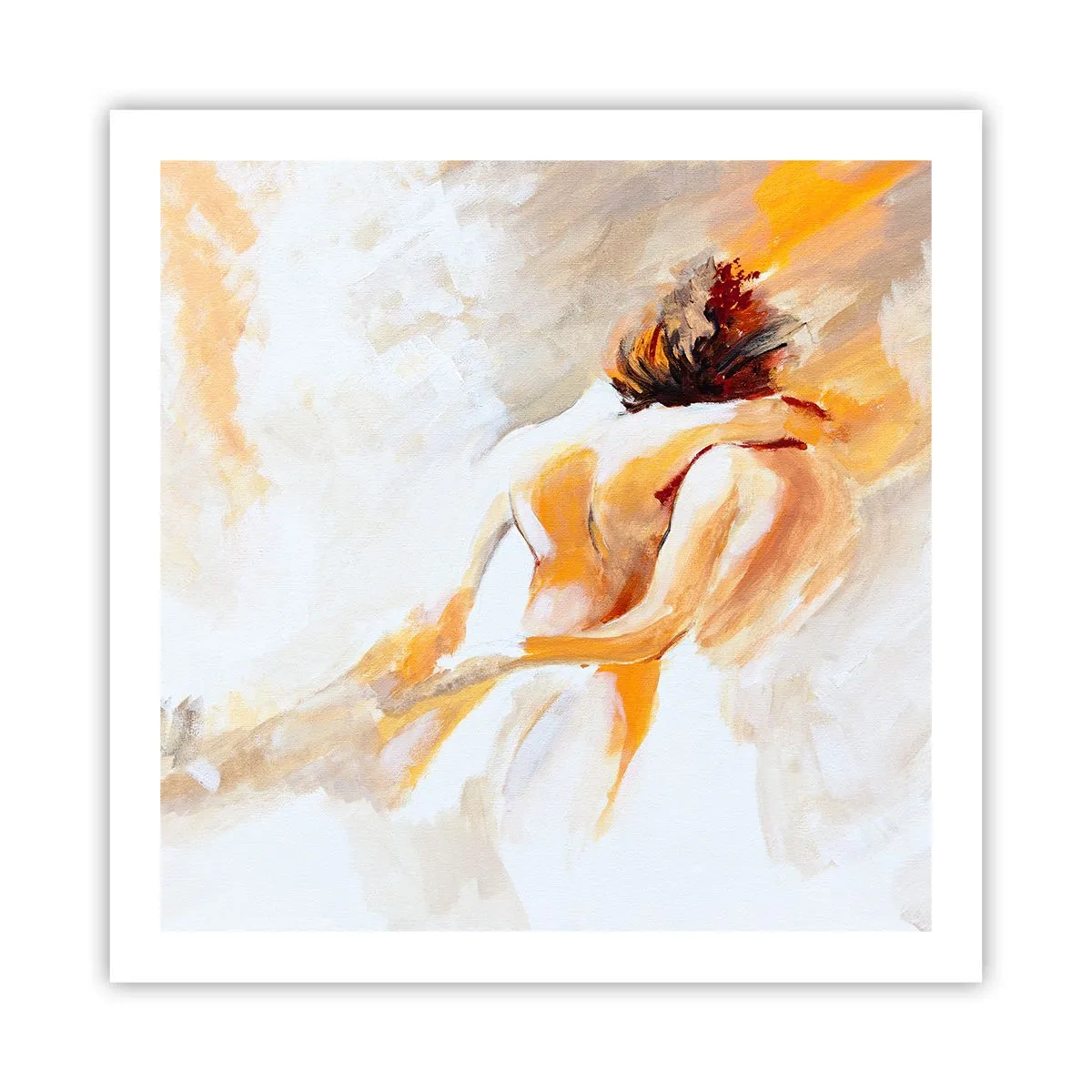 Poster - Am Himmel der Nähe - 60x60 cm