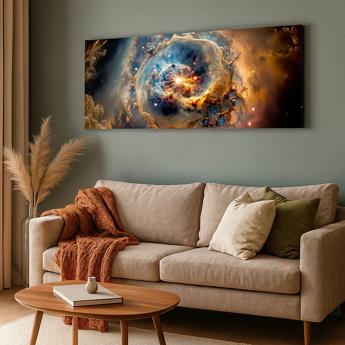 Bild auf Leinwand - Leinwandbild - Anfang - 30x30 cm